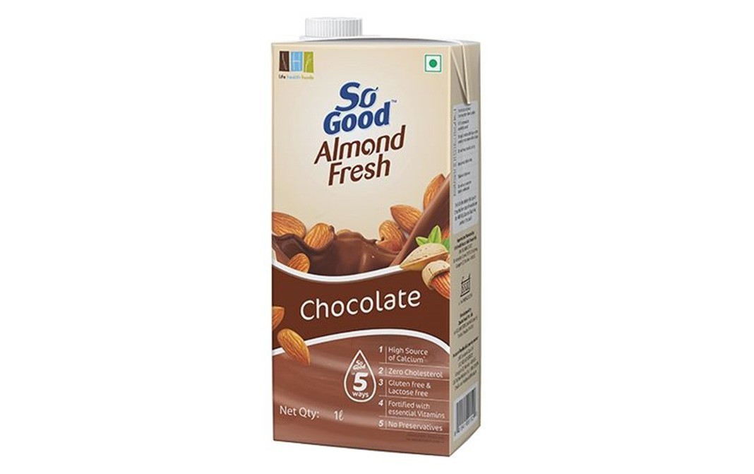 So Good Almond Fresh, Chocolate    Tetra Pack  1 litre